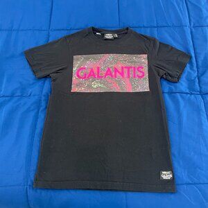 WeSC x GALANTIS Black Graphic T-Shirt - Unisex Small Limited collaboration
